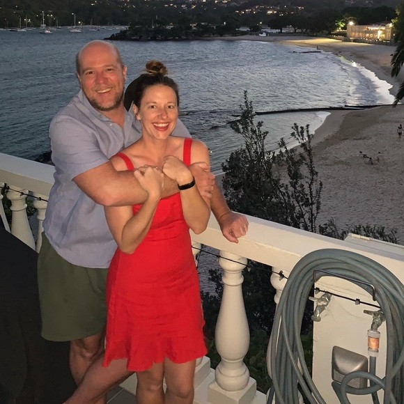 & Other Stories Red linen dress Size 6 - Picture 12 of 12